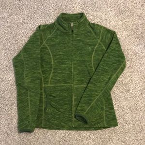 North Face fleece zip-up jacket